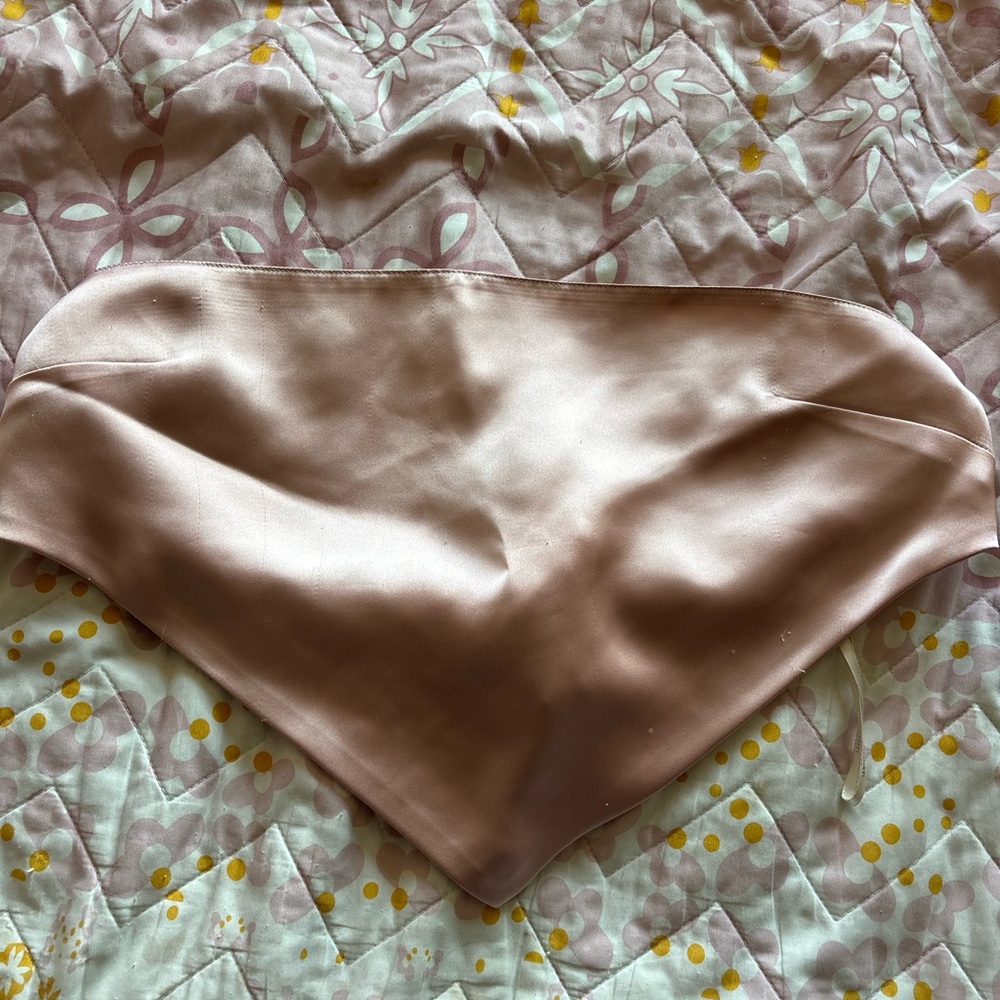 Silky Pink crop top